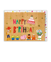 ホールマーク（Hallmark）　グリーティングカード　誕生お祝い　立体　ディズニー　816551　トイ・ストーリー　バースデー文字2