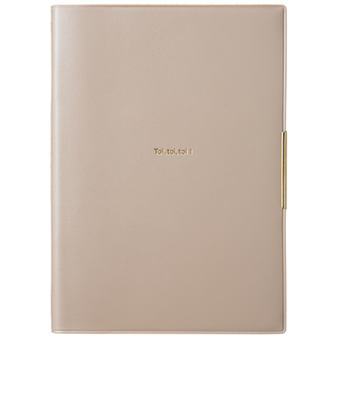 【2025年9月始まり】　ラコニック（LACONIC）　仕事計画　ワークダイアリー　トイトイトイ　B6　ウィークリーバーチカルレフト　ベージュ　月曜始まり