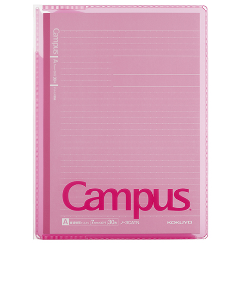 コクヨ（KOKUYO）　キャンパスカバーノート　ノ－623A－P　ピンク