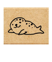 こどものかお　ピッコロスタンプ　0812－034　アザラシ／横