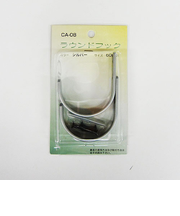 福本　ラウンドフック　60mm　シルバー　CA－08