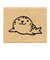 こどものかお　ピッコロスタンプ　0812－035　アザラシ／正面