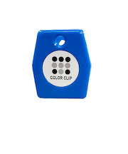 友屋 カラークリップ ブルー