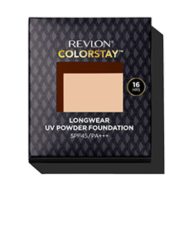 レブロン（REVLON）　カラーステイ　ロングウェア　UV　パウダー　ファンデーション　01　オークル10