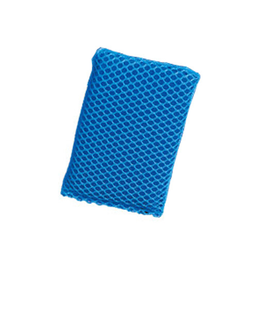 べっぴんさん　食器用ネットスポンジ　ブルー