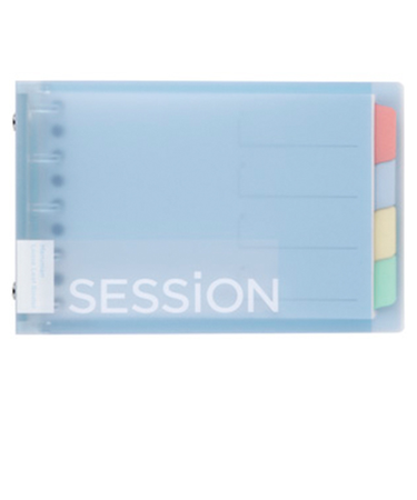 マルマン（maruman）　セッションバインダー　ミニサイズ　えんぴつで書けるインデックス付き　FM310A－52A　そらいろ