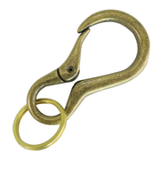 スイング（SWING）　134アンティークカラビナ　L　ゴールド