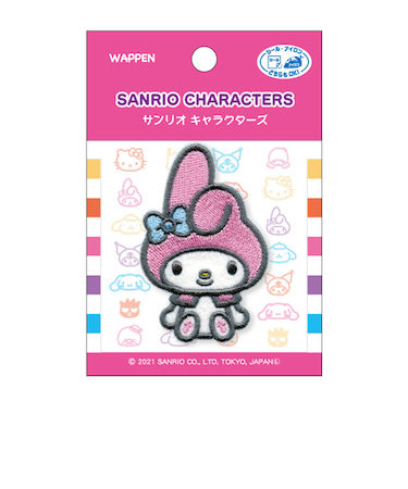 パイオニア　ワッペン　サンリオキャラクターズ　マイメロディ　SCW550SCW38