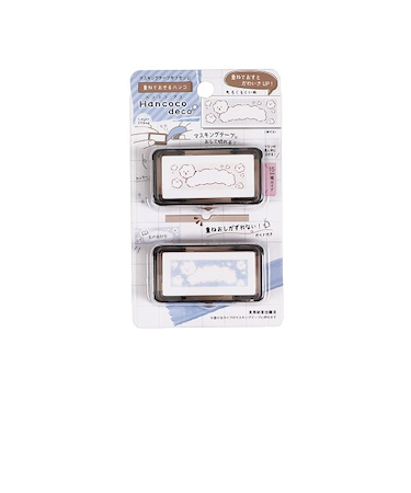 クツワ　ハンココデコ　DE015C　もくもくいぬ