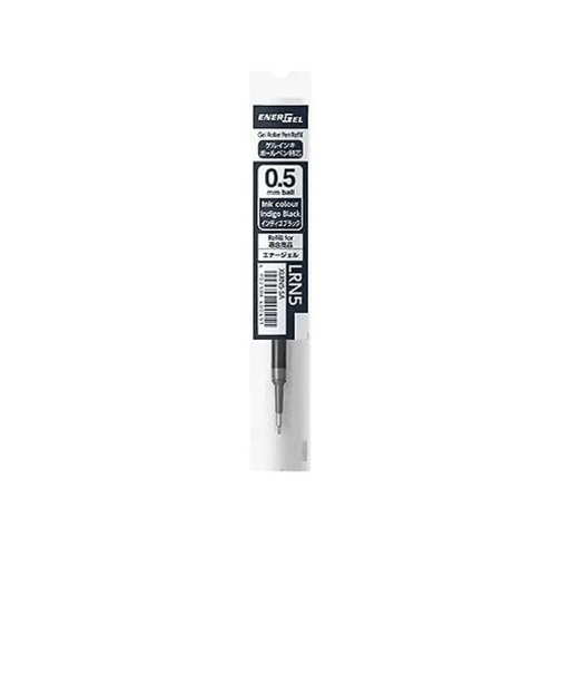 ぺんてる（Pentel）　ジェルボールペン替芯　0.5mm　XLRN5-SA　インディゴブラック