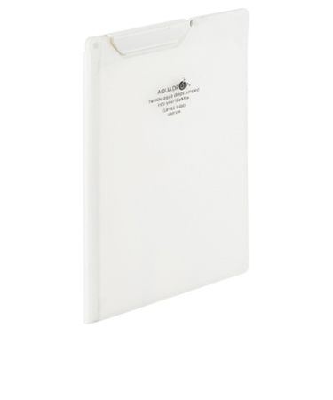 リヒトラブ（LIHIT　LAB.）　AQUA　DROPs　クリップファイル　F5065－1　乳白