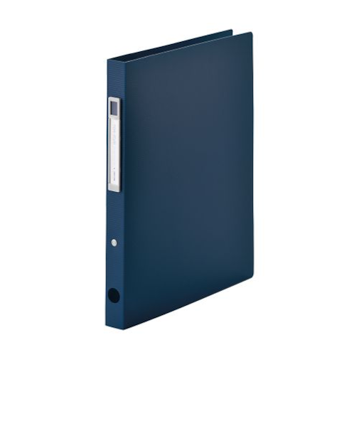 リヒトラブ（LIHIT　LAB.）　noie-style　リングファイル　ツイストリング　F－7681　A4　ネイビー