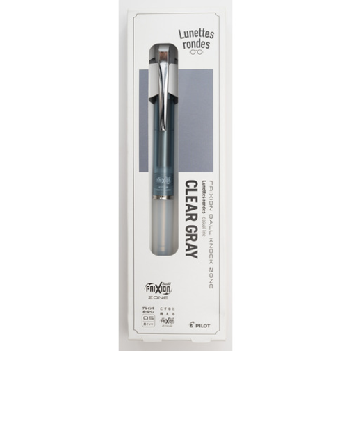 パイロット（PILOT）　　フリクションボールノックゾーン　0.5mm　Lunettes　rondes　CSLFBKZLULCGY　クリアグレー