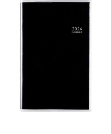 【2026年1月始まり】　高橋書店　ビジネス手帳＜小型版＞8　手帳判　ウィークリーホリゾンタル　147　黒　月曜始まり