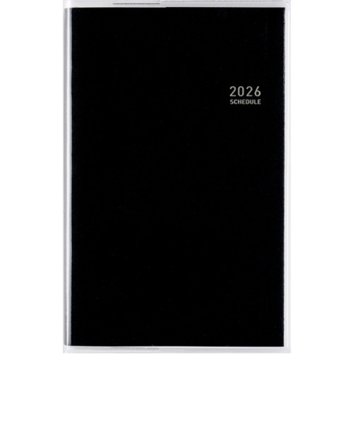 【2026年1月始まり】　高橋書店　ビジネス手帳＜小型版＞8　手帳判　ウィークリーホリゾンタル　147　黒　月曜始まり