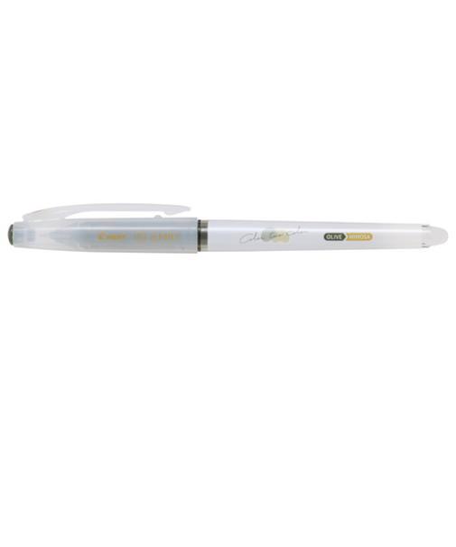 パイロット（PILOT）　ボールペン　イルミリー　カラートゥーカラー　0.4mm　LIL-25S4-OLMI　オリーブ/ミモザ