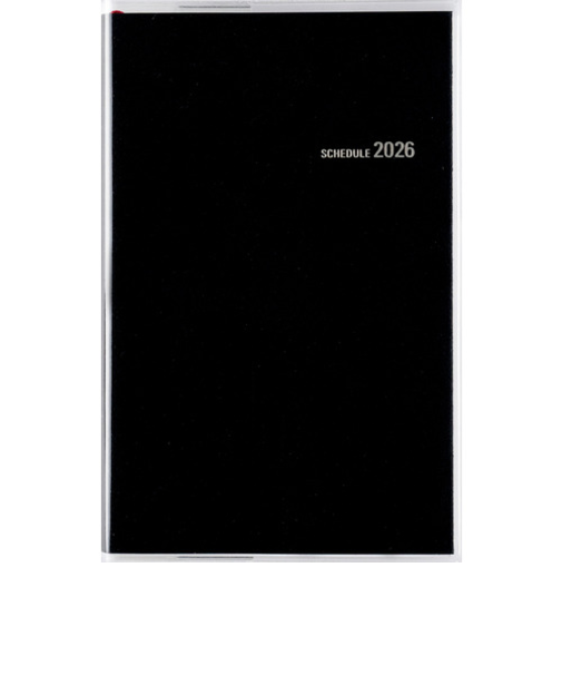 【2026年1月始まり】　高橋書店　ビジネス手帳＜小型版＞7　手帳判　ウィークリーレフト　146　黒　月曜始まり