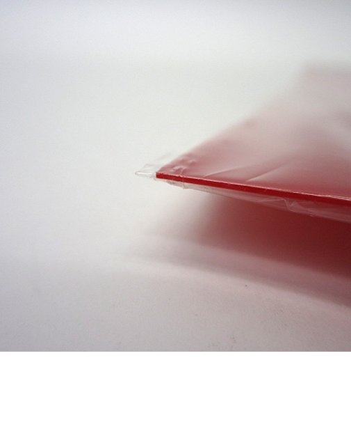 塩ビ板　250×360×0.5mm　赤