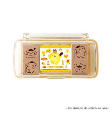 ビバリー　ミニスタンプ　ポムポムプリン　SGM－025