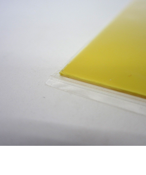塩ビ板　250×360×0.5mm　黄色