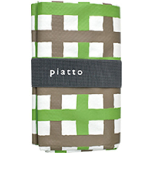 ピアット（piatto）　レジャーシート　ミックスチェック　A561GR　グリーン