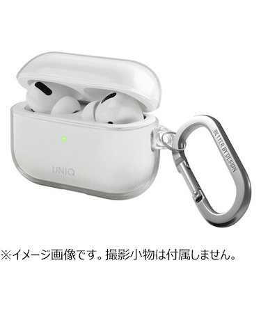 ユニーク（UNIQ）　GLASE　AirPods　Pro　第2世代用ケース　クリア