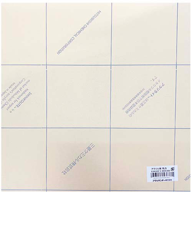 アクリサンデー　アクリル板（EXK板）　300×300　厚5mm　乳白