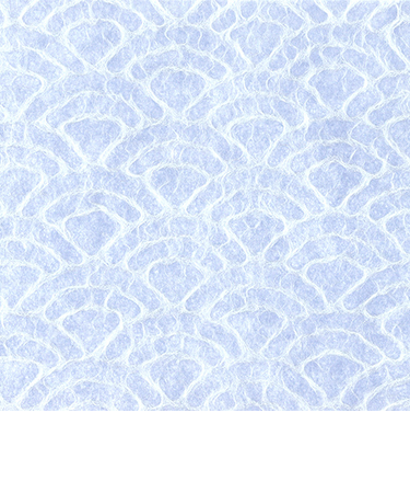 インディゴ　ラッピングペーパー　土佐和紙ミニ　PW290　青海波　アオフジ