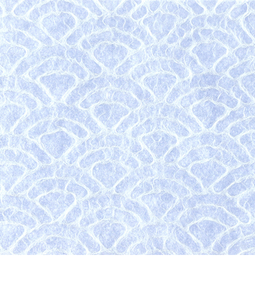 インディゴ　ラッピングペーパー　土佐和紙ミニ　PW290　青海波　アオフジ