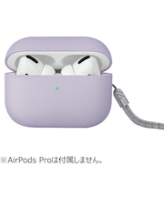 ユニーク（UNIQ）　LINO　HYBRID　LIQUID　シリコンケース　AirPodsPro（第2世代）　ラベンダー