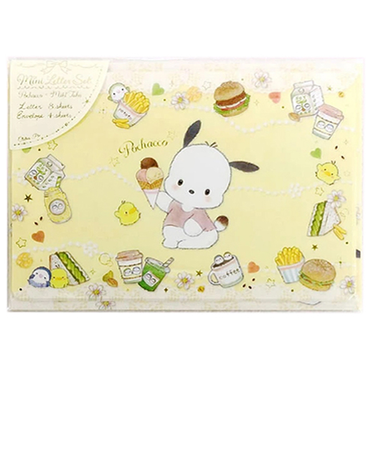クローズ・ピン　サンリオキャラクターズ×たけいみき　ミニレターセット　LS-15657　ナチュラルフード