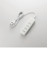 エレコム（ELECOM）　雷ガードタップ　2.5ｍ　ホワイト