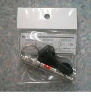 アメニティーワールドネットワーク アルミホイッスル IDカード付き