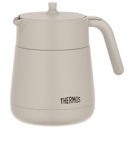 サーモス（THERMOS）　真空断熱ティーポット　700mL　TTE-700　ライトグレー