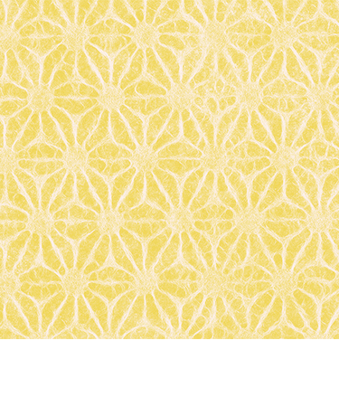 インディゴ　ラッピングペーパー　土佐和紙ミニ　PW292　麻の葉　ナタネ