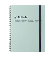 デルフォニックス（DELFONICS）　ロルバーン　ポケット付メモ　A5　500056　340　ライトブルー