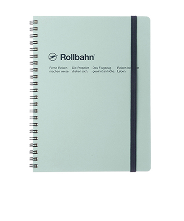 デルフォニックス（DELFONICS）　ロルバーン　ポケット付メモ　A5　500056　340　ライトブルー