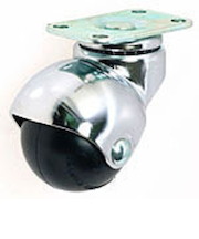 ハンマー　ボールキャスター　ゴム車　405P－R　40mm