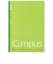 コクヨ（KOKUYO）　キャンパスノート　ドット入り罫線　カラー表紙　A4　ノ－203CAT－G　A罫　30枚　グリーン