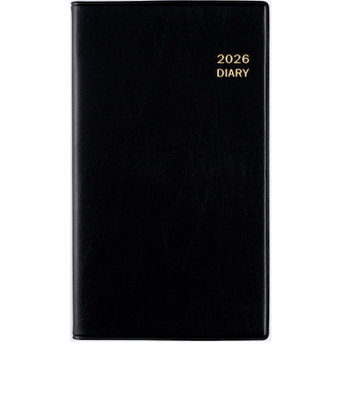 【2026年1月始まり】　高橋書店　ニューダイアリーミニ1　手帳判　ウィークリーレフト　133　黒　月曜始まり