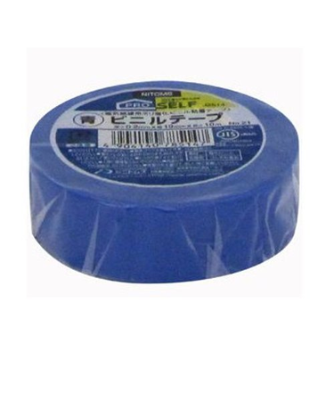 日東　ビニールテープ　19mm　青