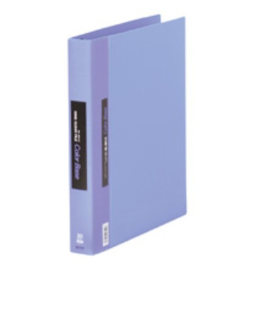 キングジム（KING　JIM）　クリアーファイルカラーベース差し替え式　A4S　139W　青