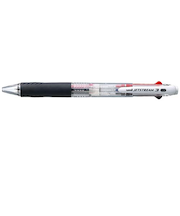 三菱鉛筆　ジェットストリーム　3色ボールペン　0.38mm　SXE3-400-38　透明