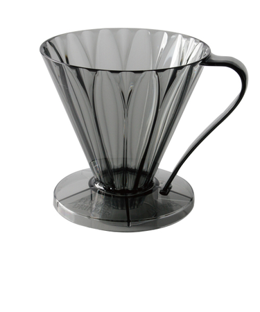 カフェック（CAFEC）　フラワードリッパー　DEEP45　クリアブラック　3～7杯用