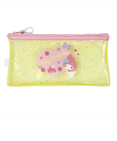エムプラン　キラキラ☆フラットペンケース　サンリオキャラクターズ　マイメロディ