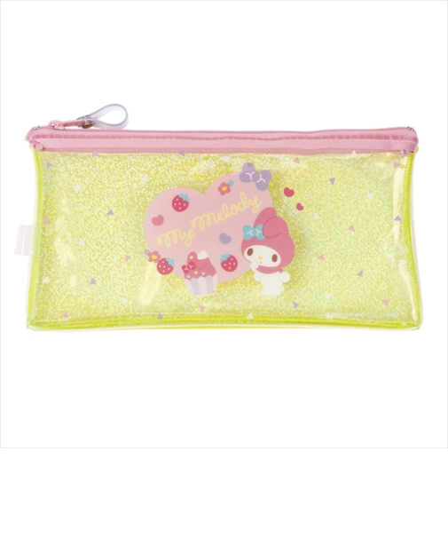 エムプラン　キラキラ☆フラットペンケース　サンリオキャラクターズ　マイメロディ