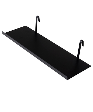 和気産業（WAKI）　パネル用シェルフ　Lacety(ラスティー)　LAC－029　黒