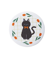 クツワ　ブロップ　DE014B　花屋の黒猫