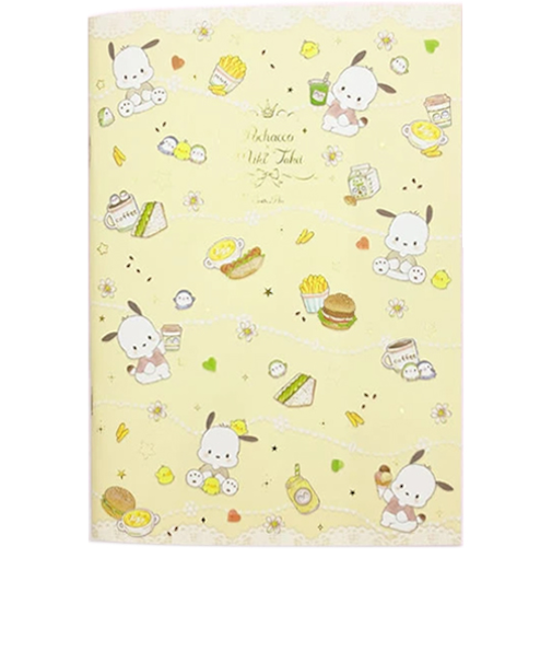 クローズ・ピン　サンリオキャラクターズ×たけいみき　A5ノート　NB-15645　ナチュラルフード