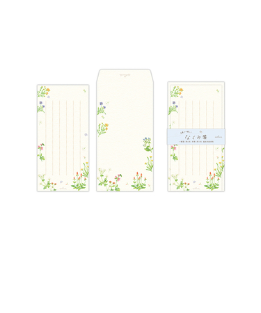 ホールマーク（Hallmark）　一筆箋セット　なごみ箋　越前和紙　831875　野の草花